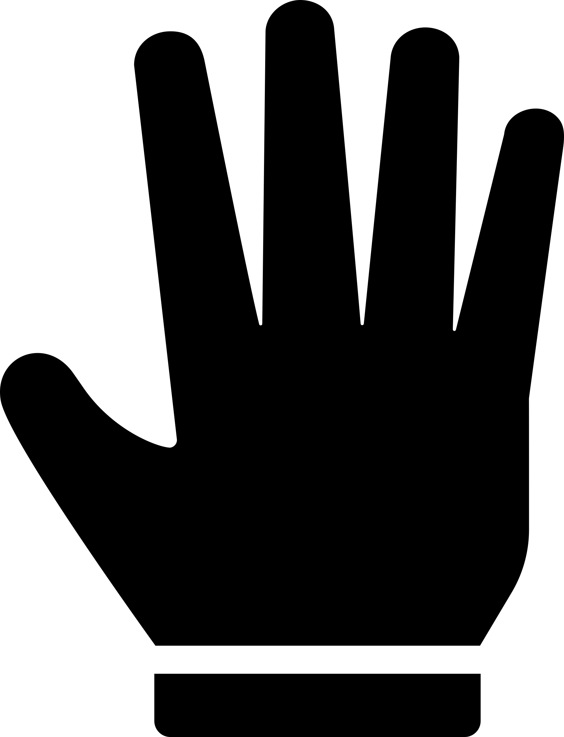 Hand Cursor Line Tracing Svg Vector Free Vectors